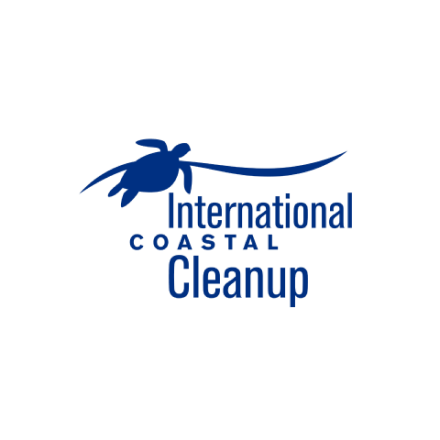 Logo for International Coastal Cleanup, symbolizing efforts to clean and protect coastal environments worldwide