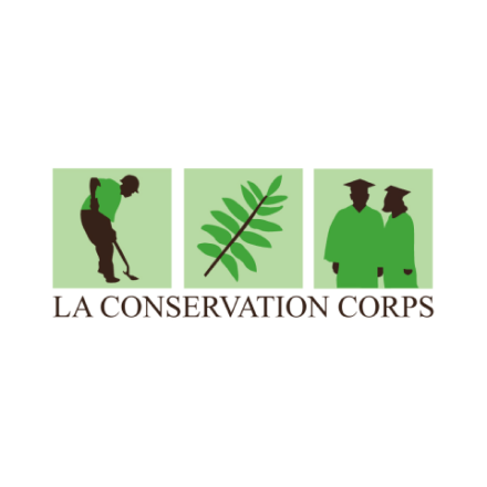 Logo of the Los Angeles Conservation Corps, dedicated to environmental conservation and community service
